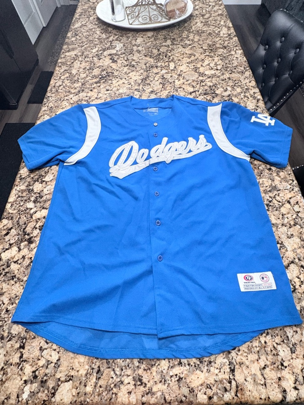 MLB True Fan Series Royal Blue Patch Tee